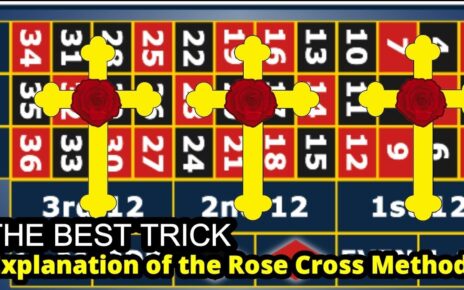 THE ROSE CROSS METHOD | Unveiling The Best Roulette Trick For Online Casino Wins