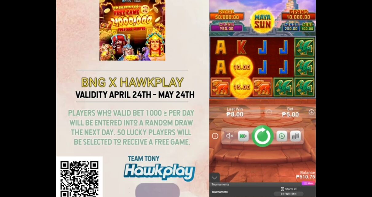 THIS IS HAWKPLAY ONLINE CASINO??