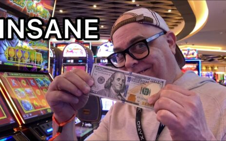 THIS IS THE MOST INSANE THING WE HAVE DONE! #casino #slots #choctaw