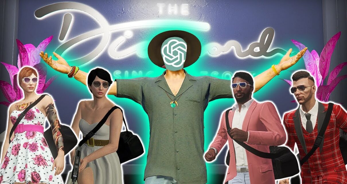 The Diamond Casino Heist But We Got A Help From ChatGPT! | Big Con Gruppe Sechs