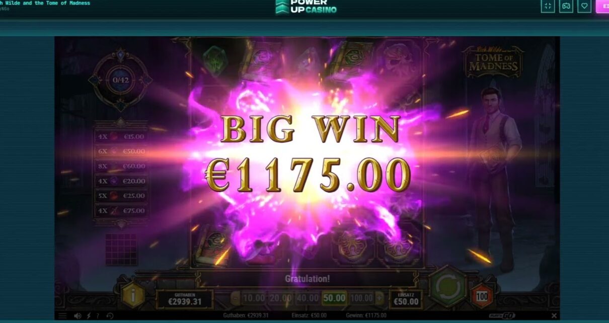 Tome of Madness 100€ fach | Online Casino Deutsch | Highrolls | SpinzStar