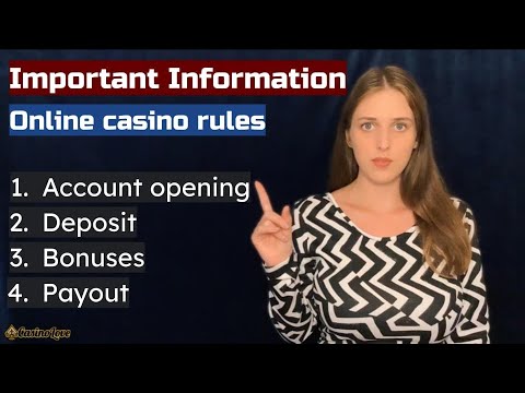 Top things to know before playing in an online casino