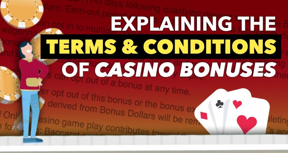 Understanding the terms of a online casino bonuses (2023)