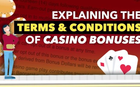 Understanding the terms of a online casino bonuses (2023)