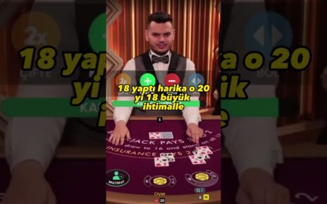 VIP Masa Blackjack iki Koltuk #blackjack #casino