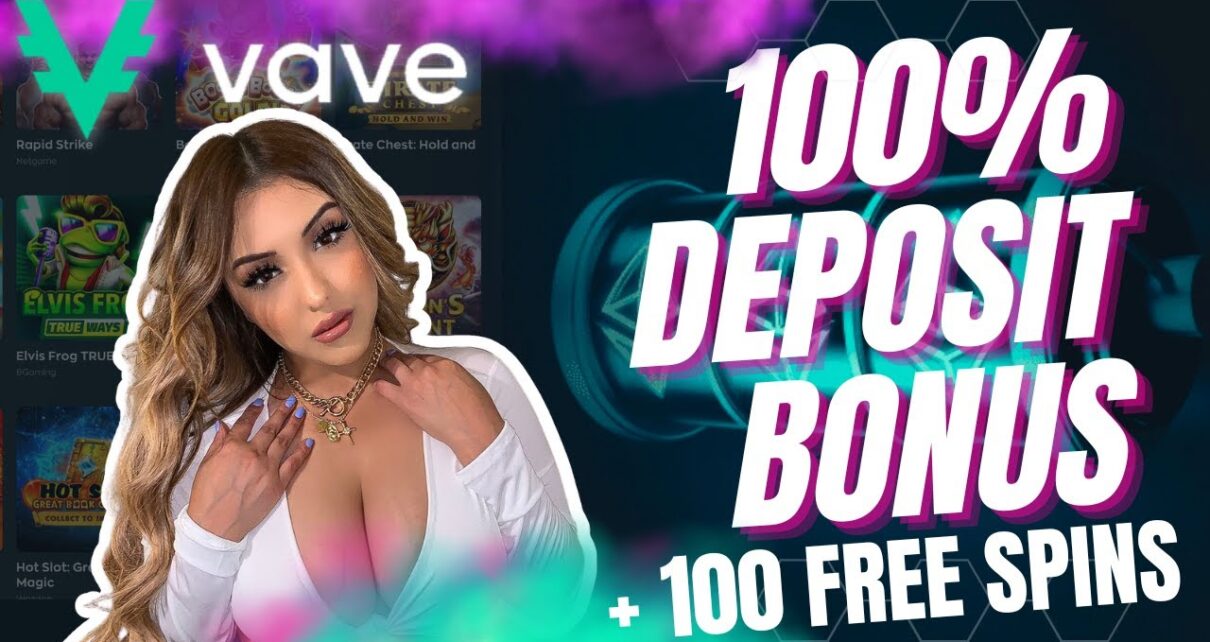 Vave Online Casino Review – Welcome Bonus with 100 Free Spins