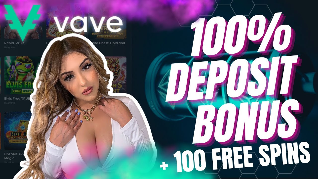 Vave Online Casino Review - Welcome Bonus with 100 Free Spins