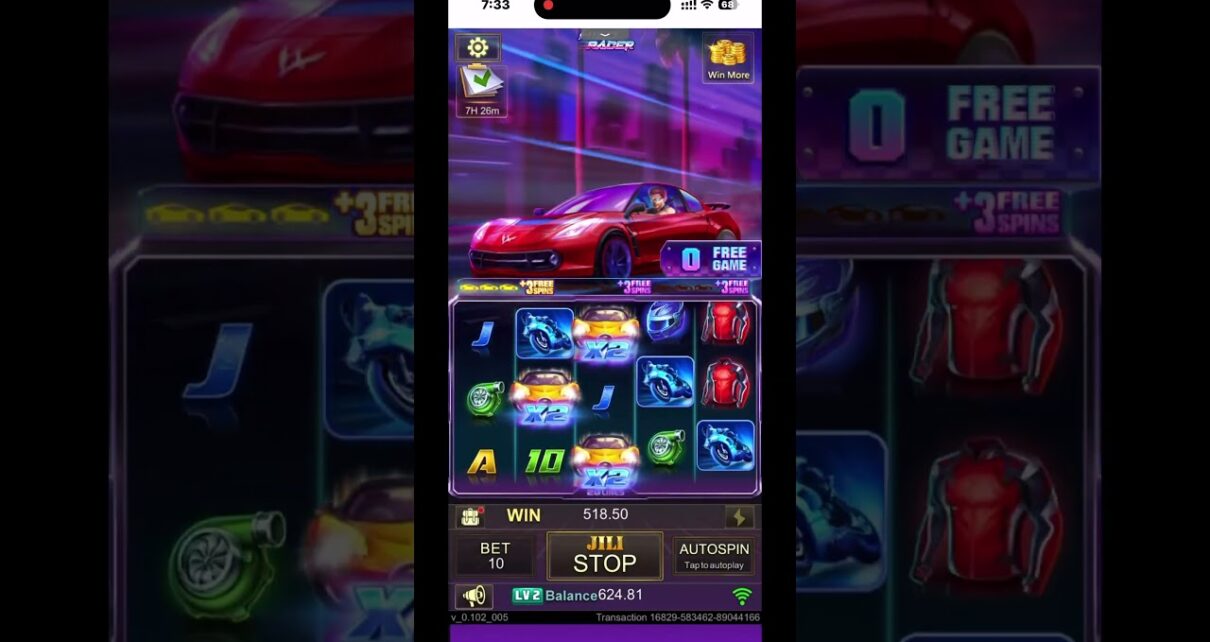 WILD RACER, SULIT MAMIGAY !!!! | JILI SLOT | ONLINE CASINO | #short #shorts #shortvideo #trending