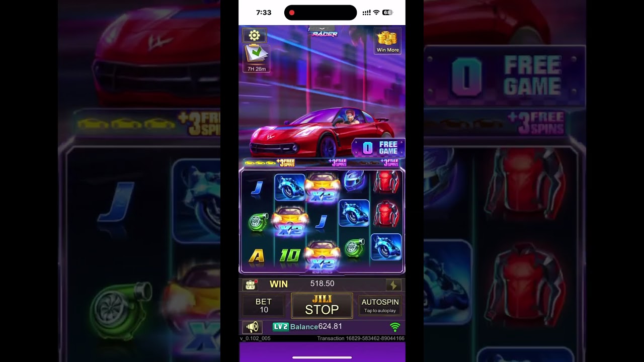 WILD RACER, SULIT MAMIGAY !!!! | JILI SLOT | ONLINE CASINO | #short #shorts #shortvideo #trending