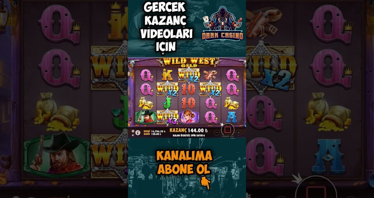 WİLD WEST GOLD ? ÇOK İYİ ÖDEDİN BE! ? #slot #slotoyunları #wildwestgold  #casino