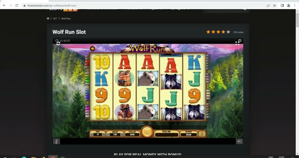 Wolf Run Slot Machine in Online Casino Wolf Run Slot Machine in Online Casino