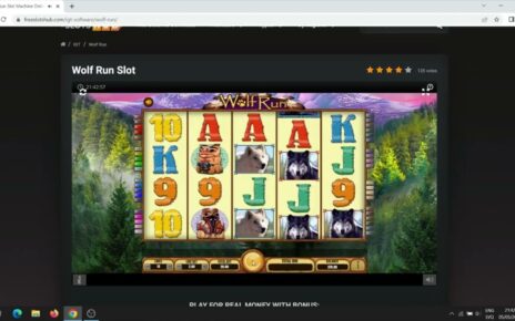 Wolf Run Slot Machine in Online Casino