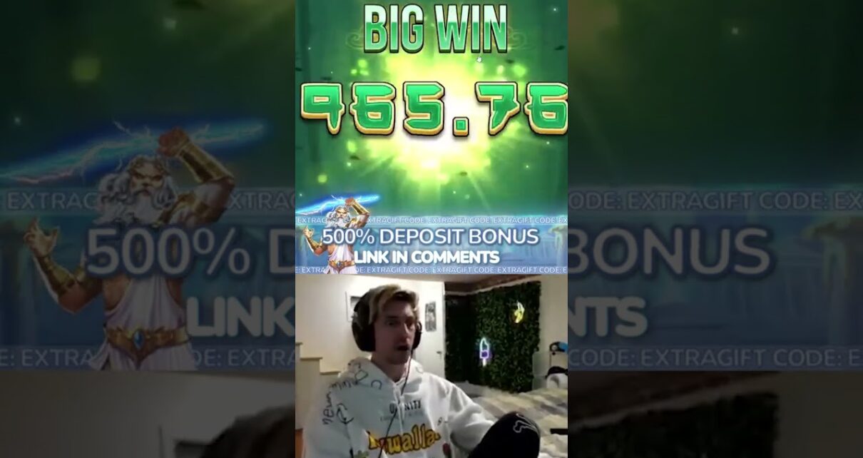 XQC BIGGEST WIN IN CASINO ONLINE #casino #slots