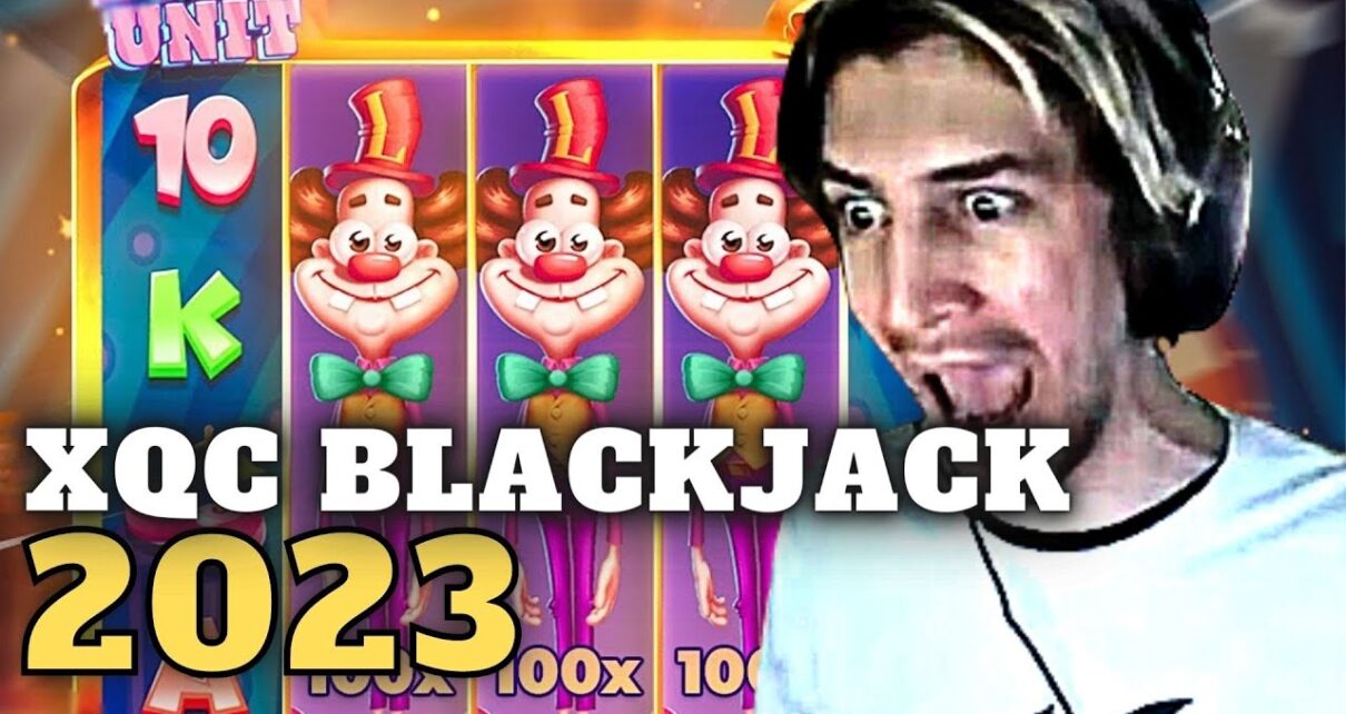 XQC GAMBLING, MASSIVE BLACKJACK turn a profit!! ONLINE CASINO, FAKE MONEY