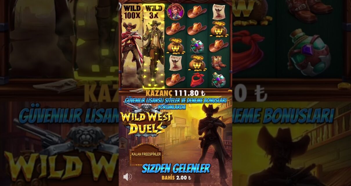 Yeni Oyunda Max Win Gördünüz Mü ? – Wild West Duels Rekor Kazanç – #casino #slot #shorts