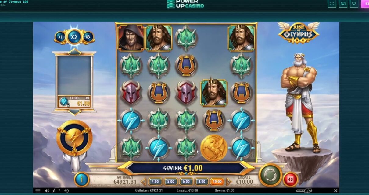 ascent of Olympus 10€ fach | Online Casino Deutsch | Highrolls | Slots | Play n Go | SpinzStar