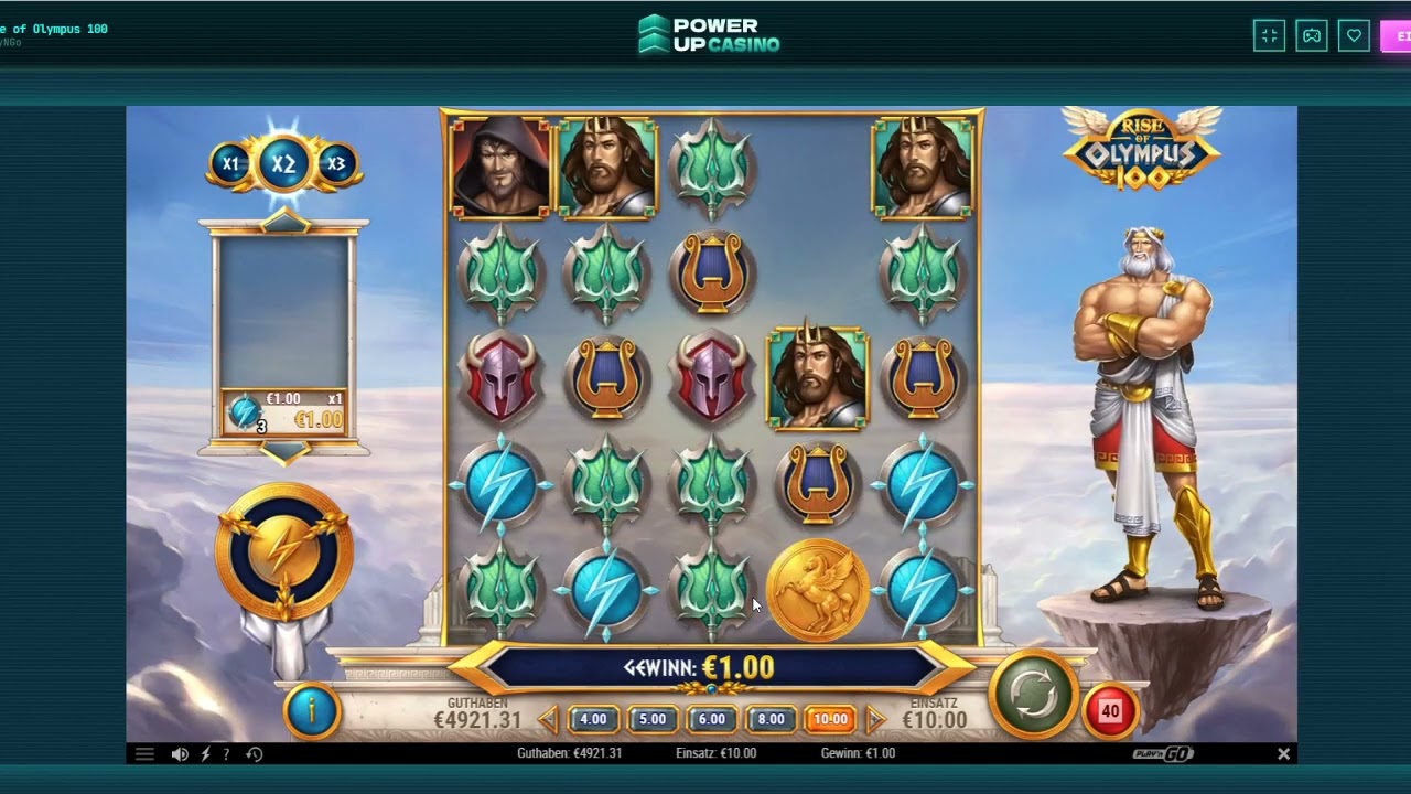 Rise of Olympus 10€ fach | Online Casino Deutsch | Highrolls | Slots | Play n Go | SpinzStar