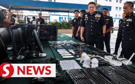 constabulary cripple online gambling syndicate in Penang