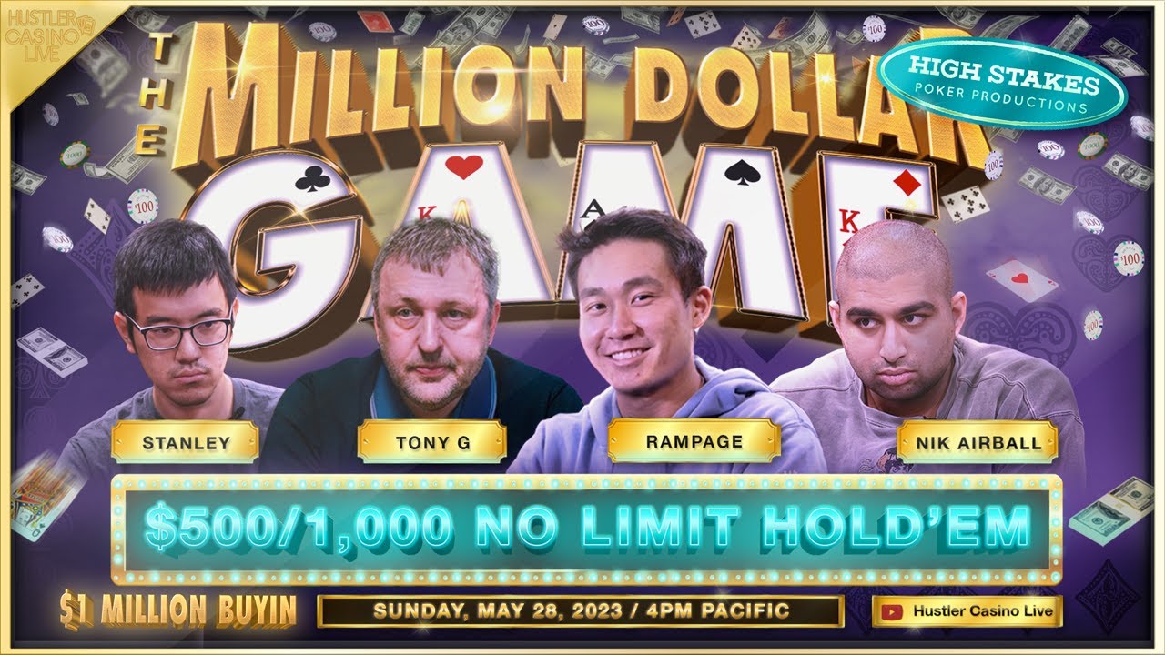 $1 MILLION BUYIN! Rampage, Nik Airball, Tony G, Wesley, Handz, Stanley Tang! THE MILLION DOLLAR GAME