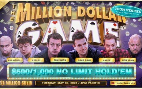  meg BUYIN!! Tom Dwan, Doug Polk, Nik Airball, Wesley, Handz, Rob Yong – meg DOLLAR GAME