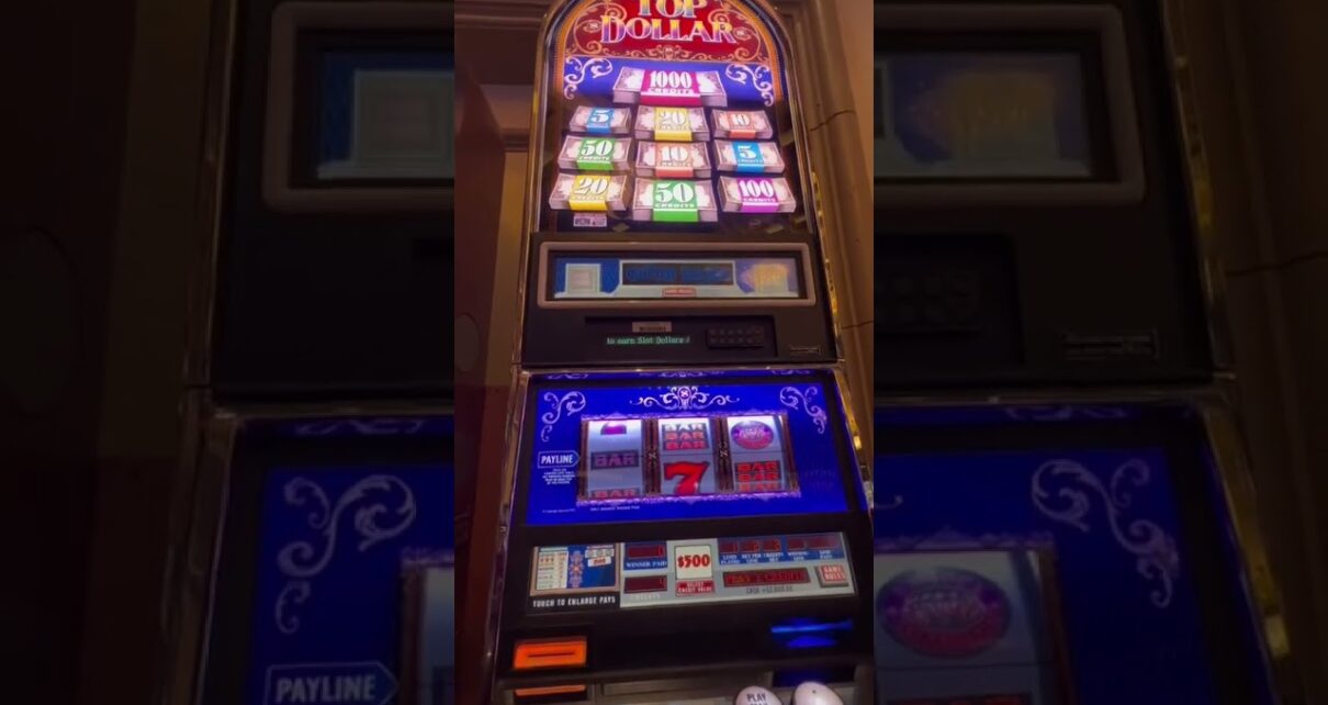 ,000 A SPIN ON TOP DOLLAR!! WOULD YOU EVER TRY THIS? #casino #slots #vegas #lucky #bet #topdollar