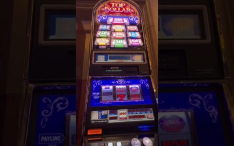 ,000 A SPIN ON TOP DOLLAR!! WOULD YOU EVER TRY THIS? #casino #slots #vegas #lucky #bet #topdollar