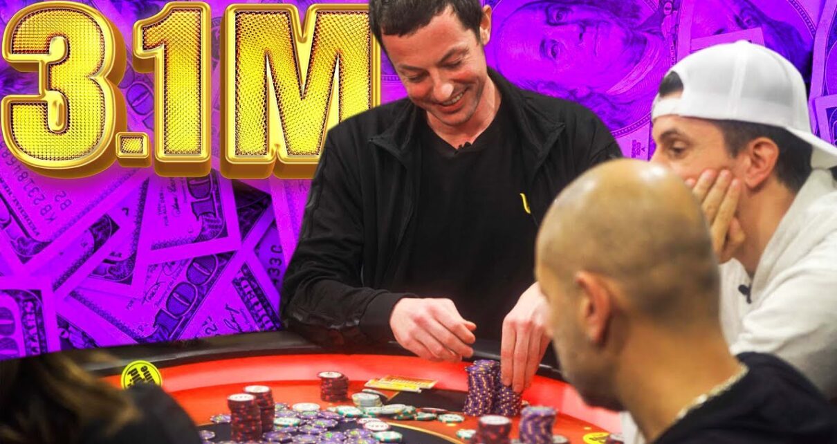 .1 1000000!! Tom Dwan Wins Biggest Pot in Televised Poker History