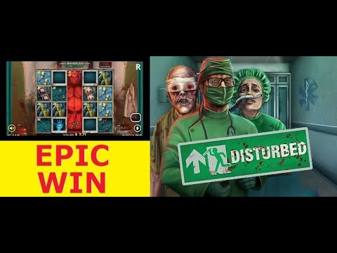 3500x Stake – Disturbed Online Casino Slot Machine – No Limit City Gaming – Free Spins Bonus