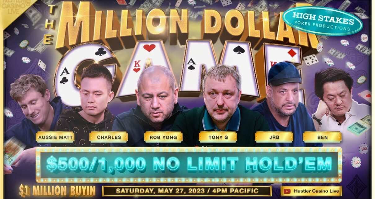 0/1,000/2,000 w/ Tony G, JRB, Aussie Matt, Nik Airball, Ben, Charles, Rob Yong, Huss