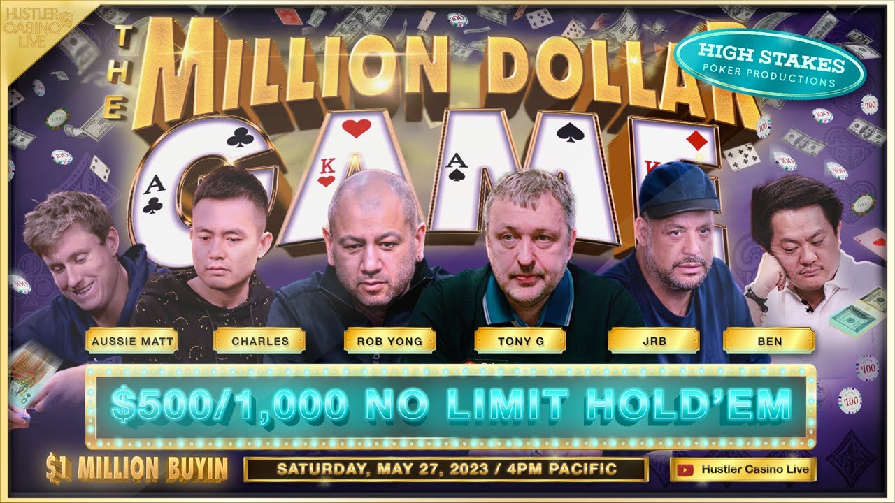 $500/1,000/2,000 với Tony G, JRB, Aussie Matt, Nik Airball, Ben, Charles, Rob Yong, Huss