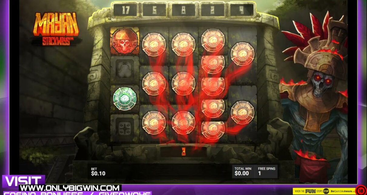 792x BIG WIN on Mayan Stackways Online Casino Slot by
