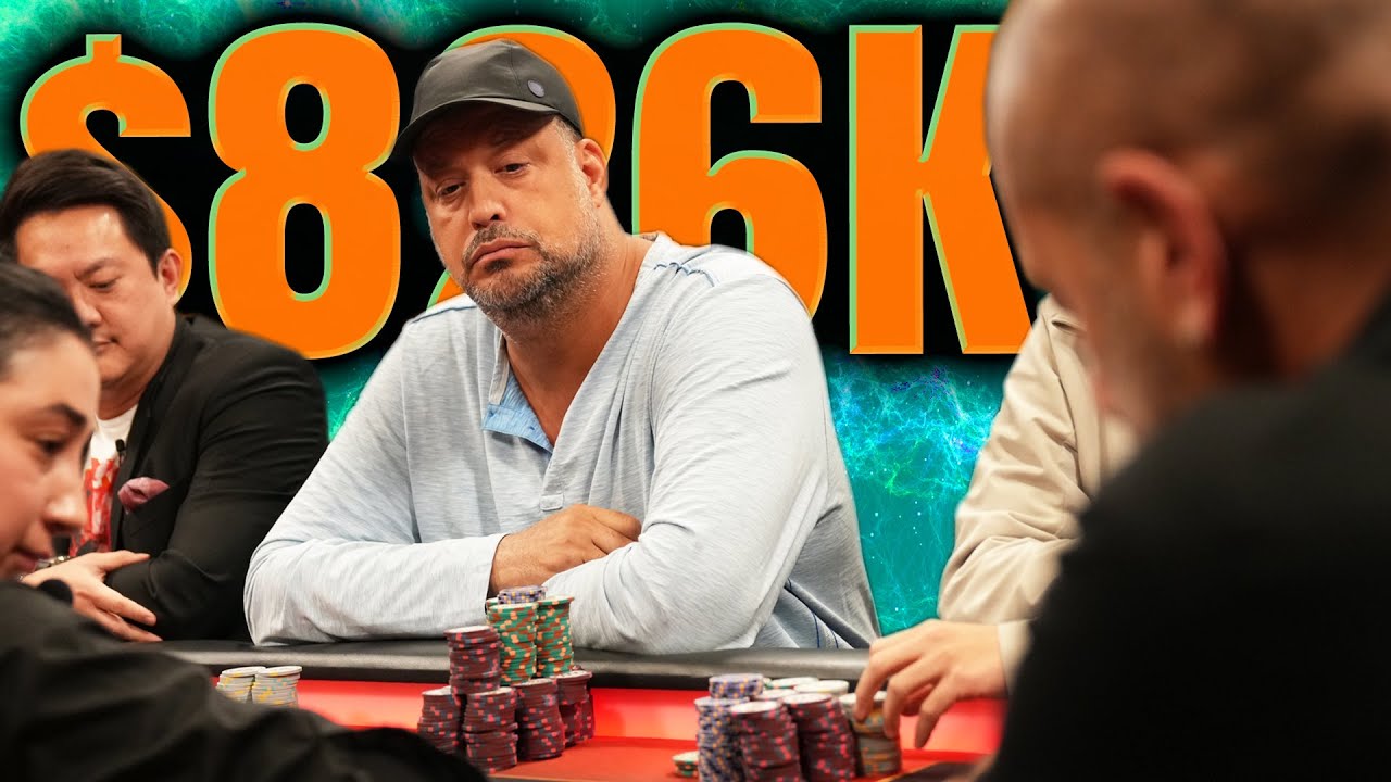 $826,000 Pot!! JRB 5-Bets and Then THIS Happens…