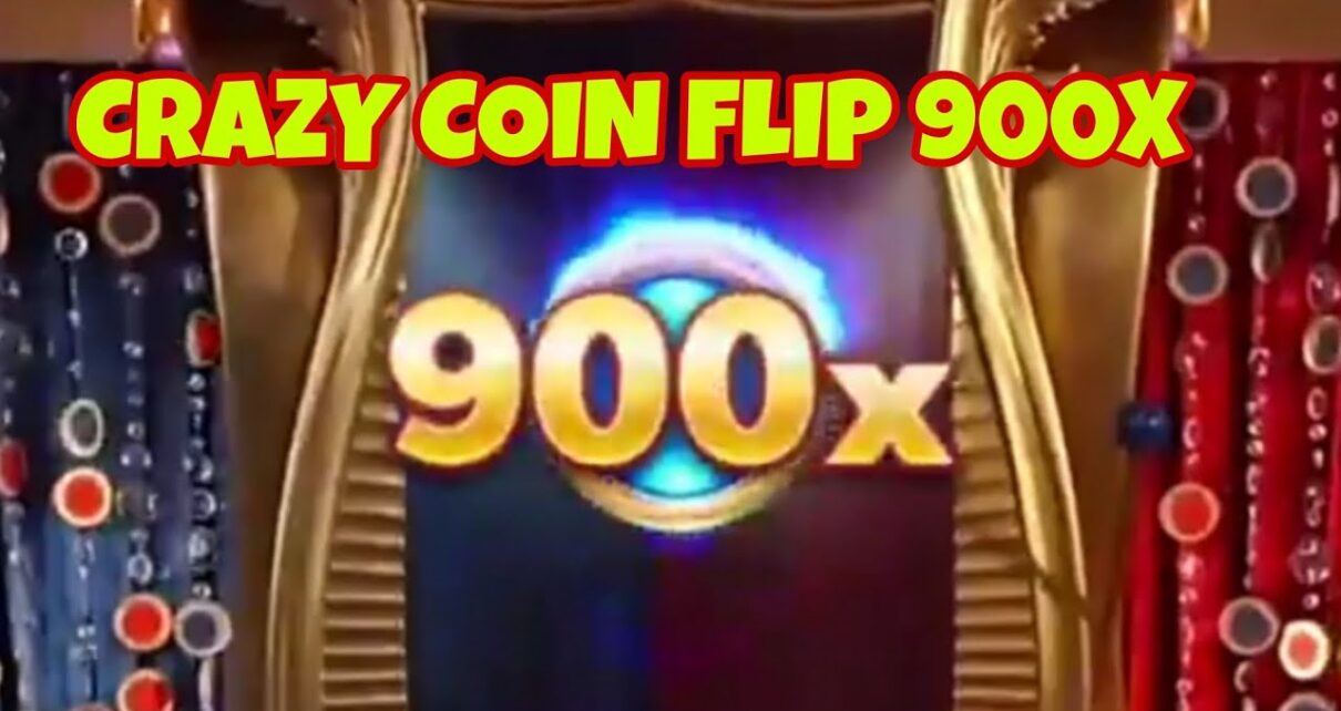 900x Crazy Coin Flip On Evolution Online Casino