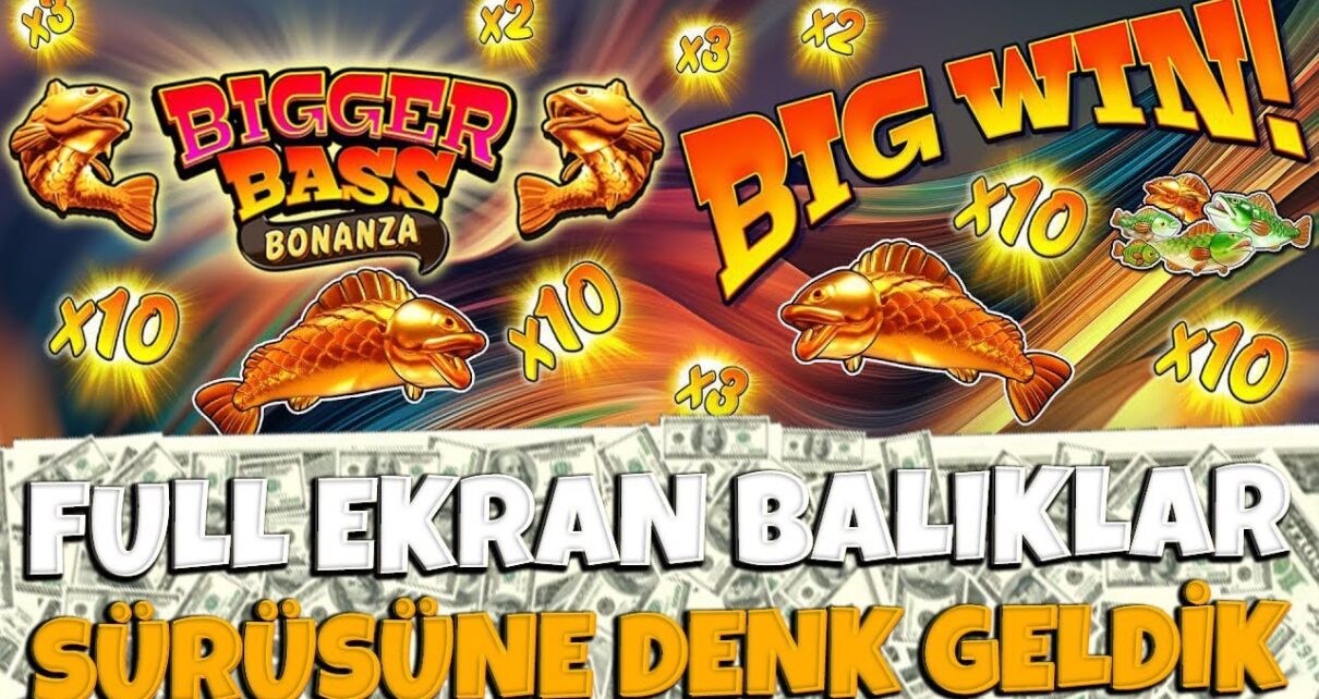 BİGGER BASS BONANZA Büyük Kasa İle Zirveye Tek Attık #casino #slotoyunları #biggerbassbonanza