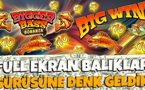 BİGGER BASS BONANZA Büyük Kasa İle Zirveye Tek Attık #casino #slotoyunları #biggerbassbonanza