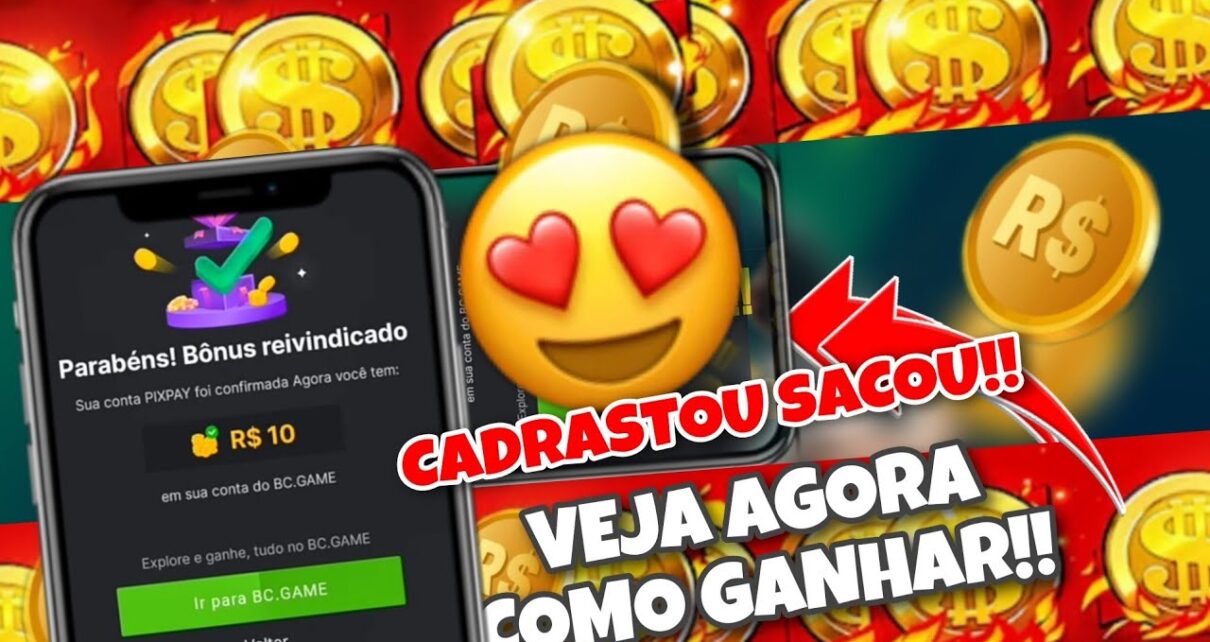 ???BONUS GRÁTIS 5$ REAIS GRATUITO NO CADASTRO SEM DEPÓSITO!! GANHE AGORA #casino #bonus #gratis