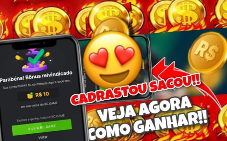 ???BONUS GRÁTIS 5$ REAIS GRATUITO NO CADASTRO SEM DEPÓSITO!! GANHE AGORA #casino #bonus #gratis