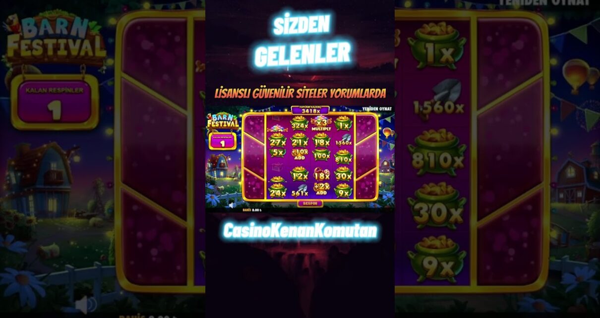 Barn Festival Slot | Max Win | Rekor Kazanç | 20000x Barn Festival Slot | Max Win | Rekor Kazanç | 20000x