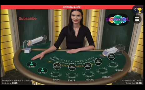 Beautiful dealer in online casino, LOFI-RELAX, blackjack ASMR.