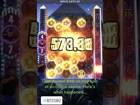 Bet Last  on ane Spin at an Online Casino.