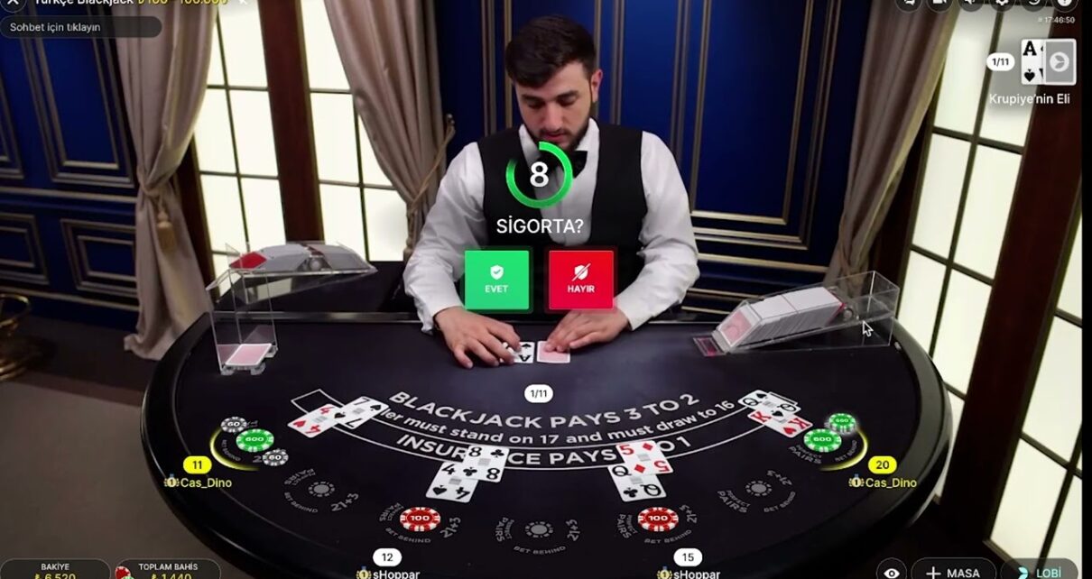 BlackJack Türkçe Masada Ölmeden Önce Son Video :D #blackjack #canlıcasino