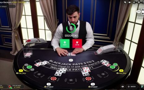 BlackJack Türkçe Masada Ölmeden Önce Son Video :Dıcasino