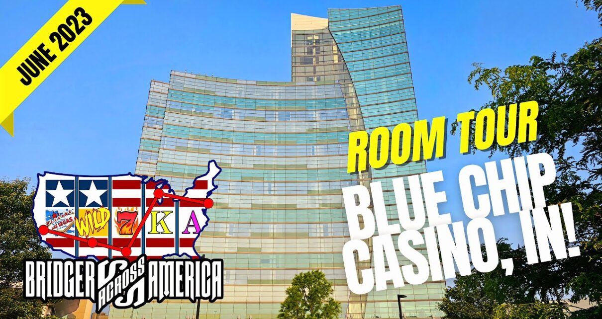 Blue Chip Casino & Hotel, IN (Premium King Spa Tower 451) Room Tour 16th June 2023