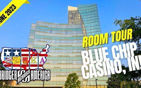 Blue Chip Casino & Hotel, IN (Premium King Spa Tower 451) Room Tour 16th June 2023