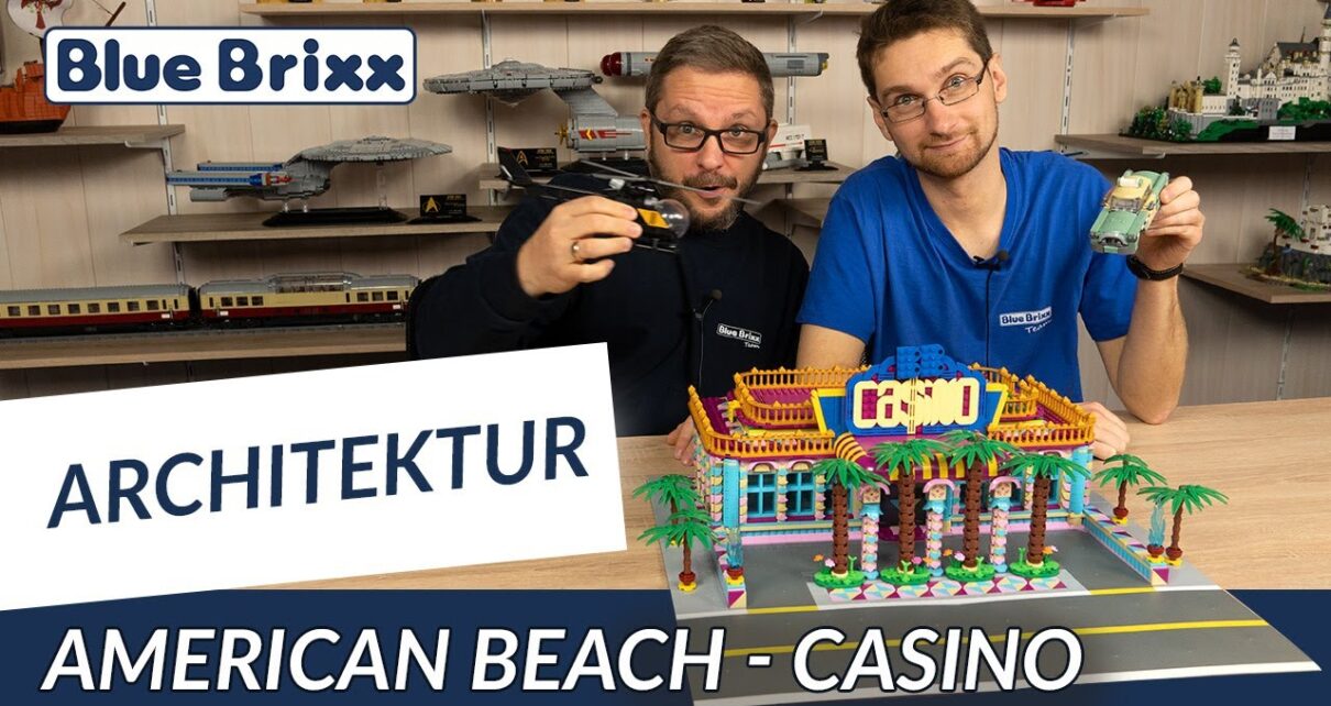 Casino, Palmen, Tresor & güldenes Saxophon – BlueBrixx kann süchtig machen