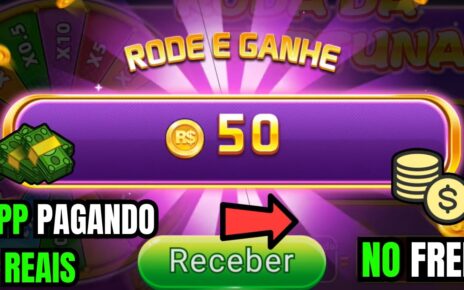 Cassino PAGANDO 5 REAIS de BONUS no CADASTRO – APP PAGANDO no FREE – SAQUE DIRETO no PIX