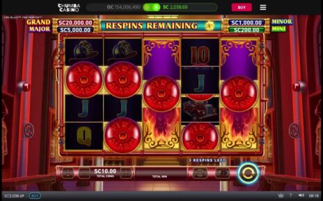 Chumba Sweepstakes Casino: Fire Fighter Big Win #onlinecasino #bigwin