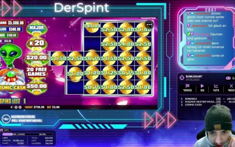 Cosmic Cash BIG WIN!┃Online Casino