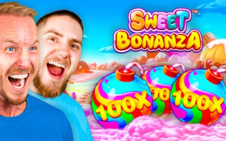 DET REGNAR MULTIPLIERS i Sweet Bonanza BIG WIN hos Snabbare Casino