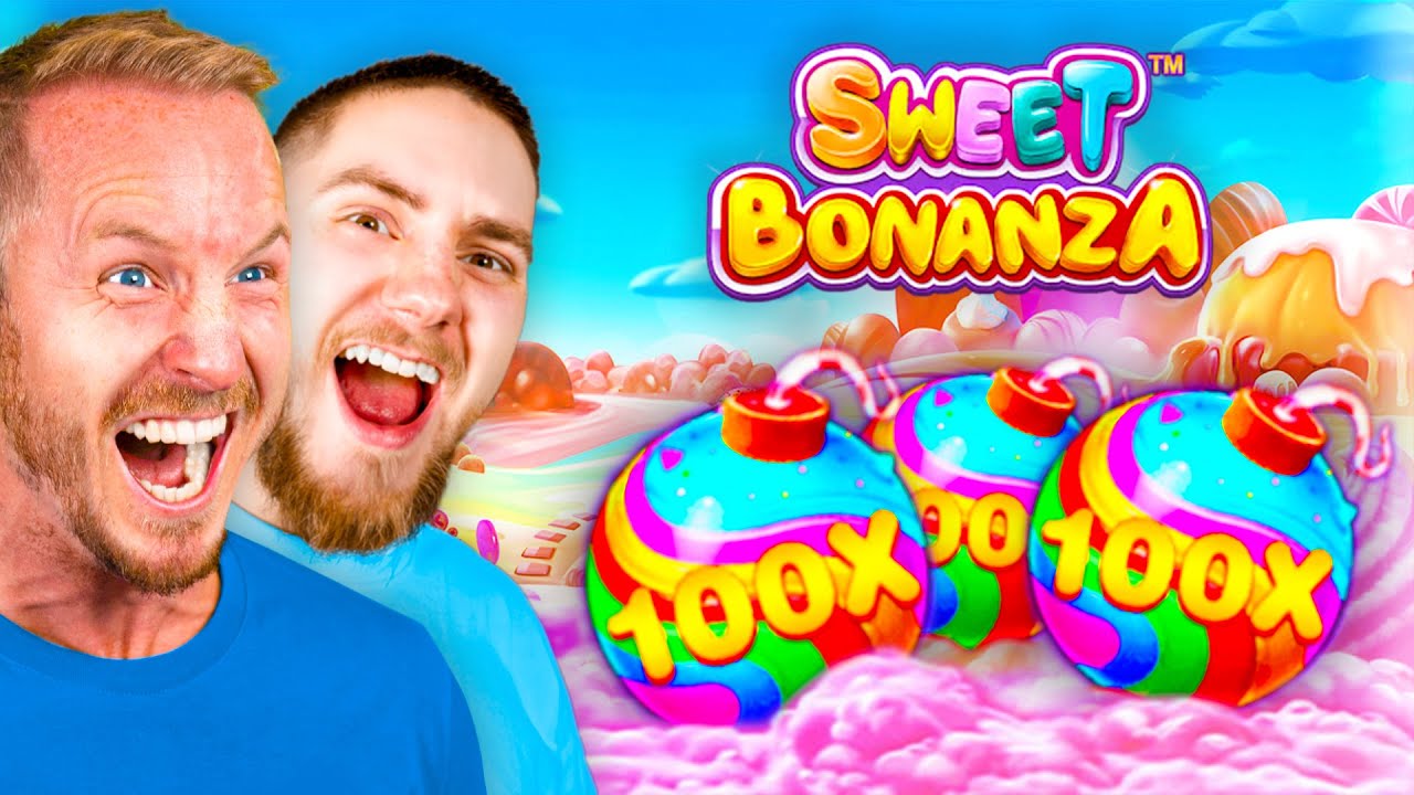 DET REGNAR MULTIPLIERS i Sweet Bonanza BIG WIN hos Snabbare Casino